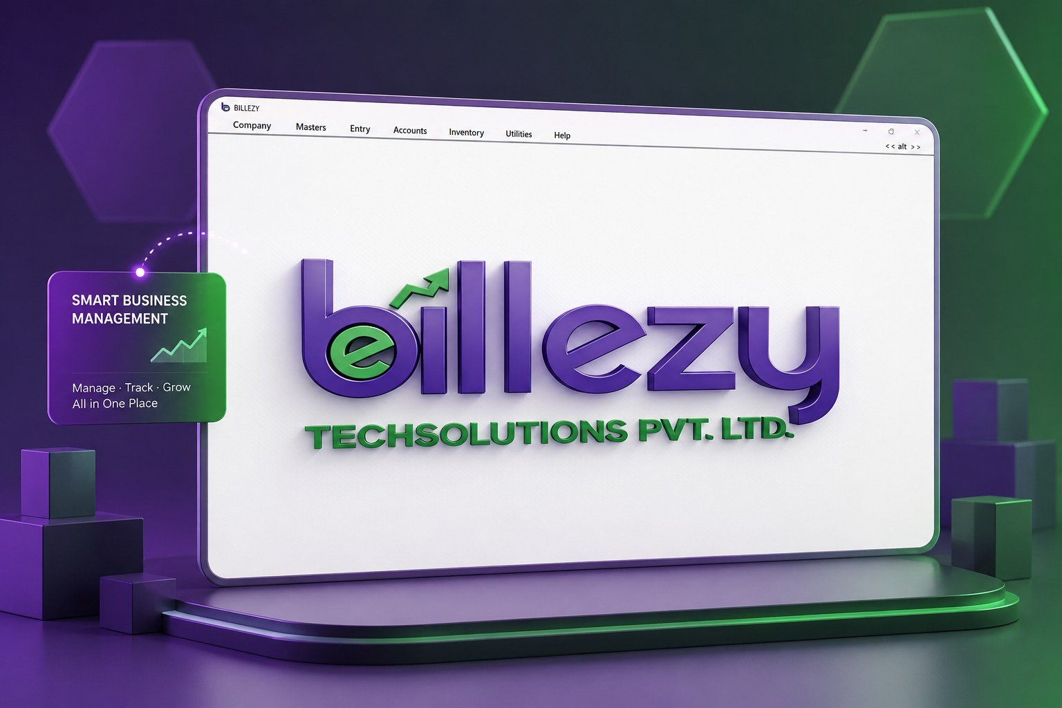 Billezy home screen